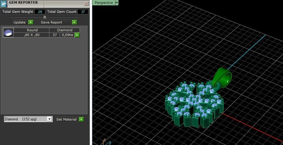 Snowflake pendant Model 4220 3D print model_7