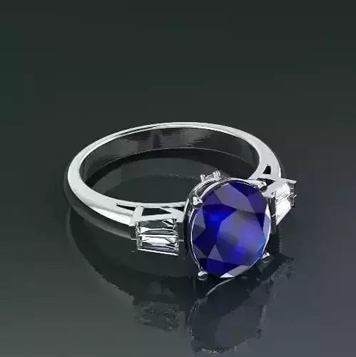 Engagement halo rings Model 4219