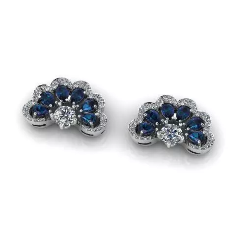 Earrings Puset Model 4207 3D print model