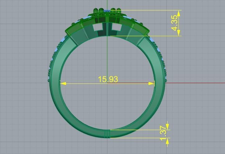 Ring shtern Model 4203 3D print model_5