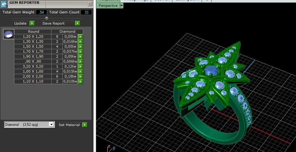 Ring shtern Model 4203 3D print model_9