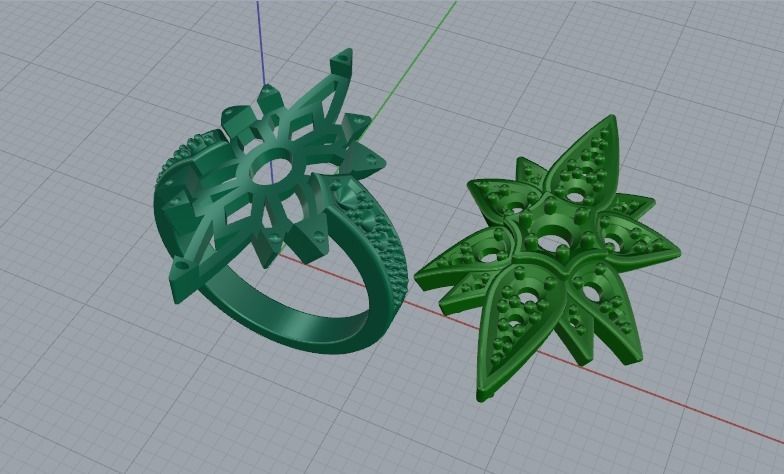 Ring shtern Model 4203 3D print model_2