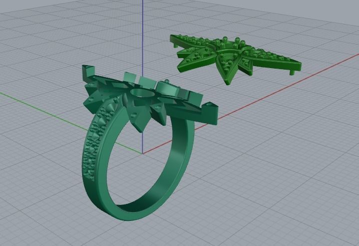 Ring shtern Model 4203 3D print model_3