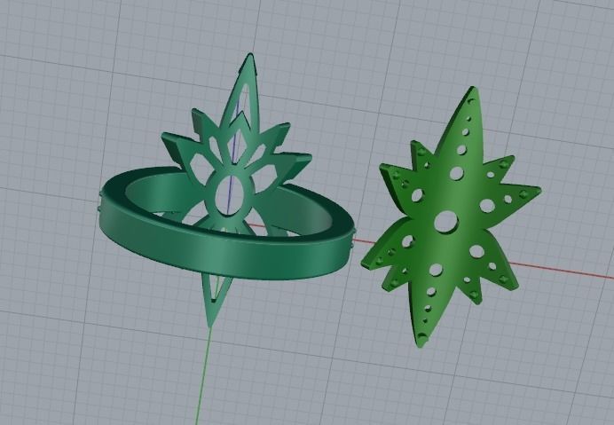 Ring shtern Model 4203 3D print model_4