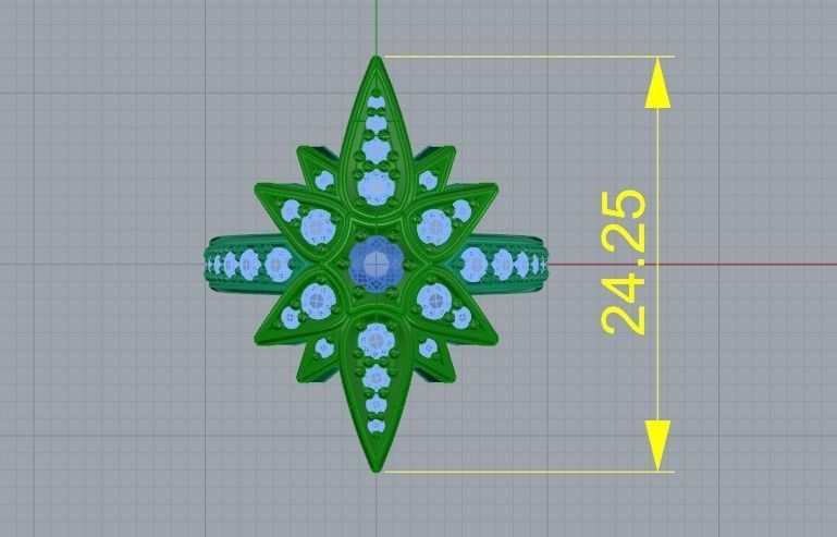 Ring shtern Model 4203 3D print model_6