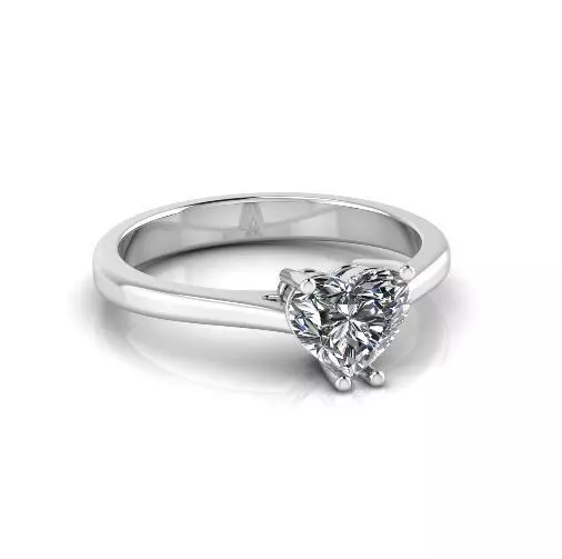 Heart ring Model 4193 3D print model_0