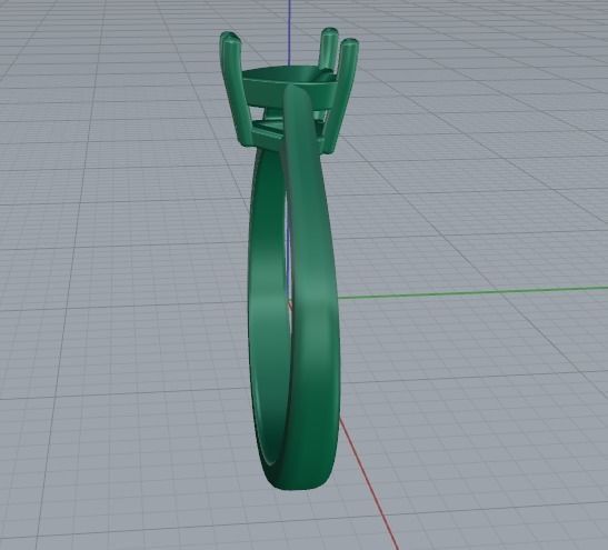 Heart ring Model 4193 3D print model_4