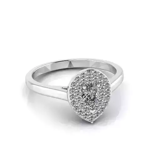 Engagement halo rings Model 4189