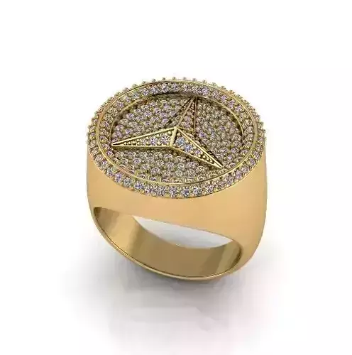 Mercedes sign ring Model 4183