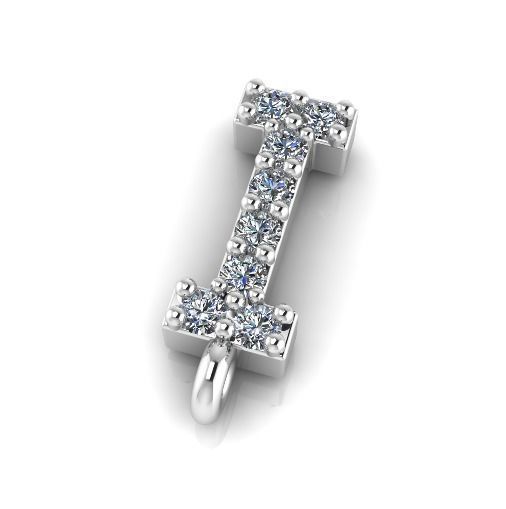 Letter I Model 4178 3D print model_1