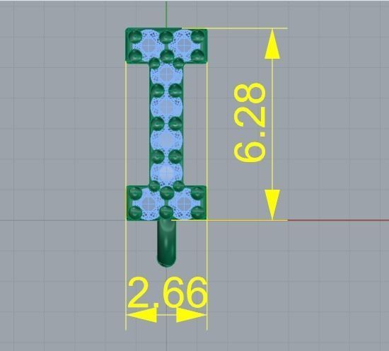 Letter I Model 4178 3D print model_5