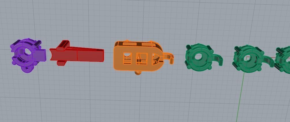 Bracelet Model 4174 3D print model_3