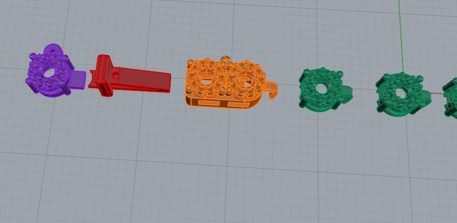 Bracelet Model 4174 3D print model_4