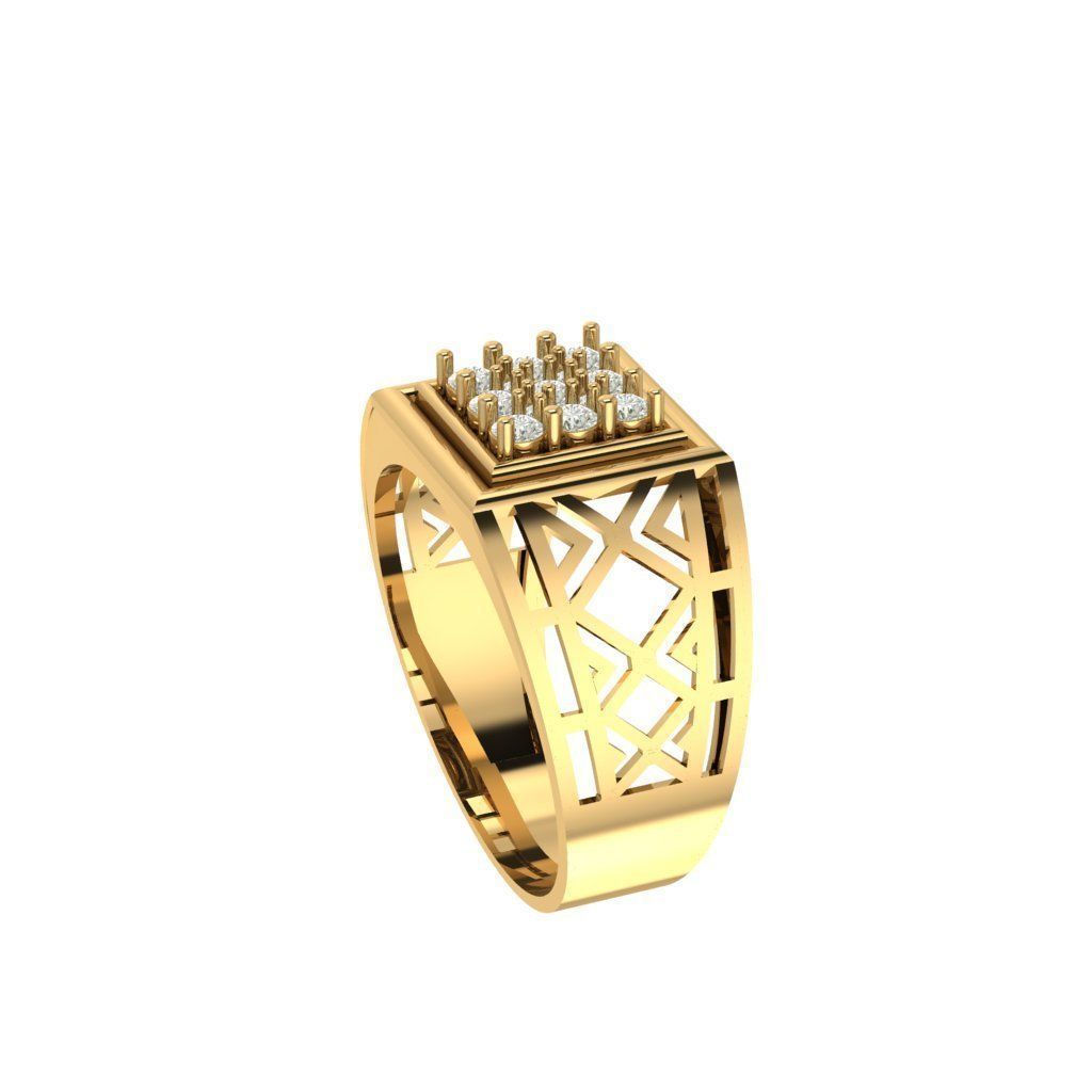 GENTS RING 3D print model_2