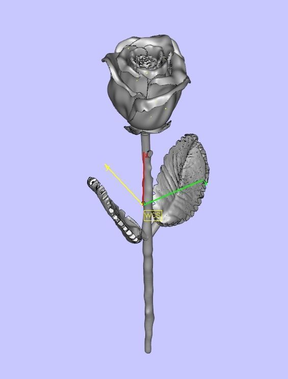Unique Rose Design Printable File In All 3d Machines 3D print model_2