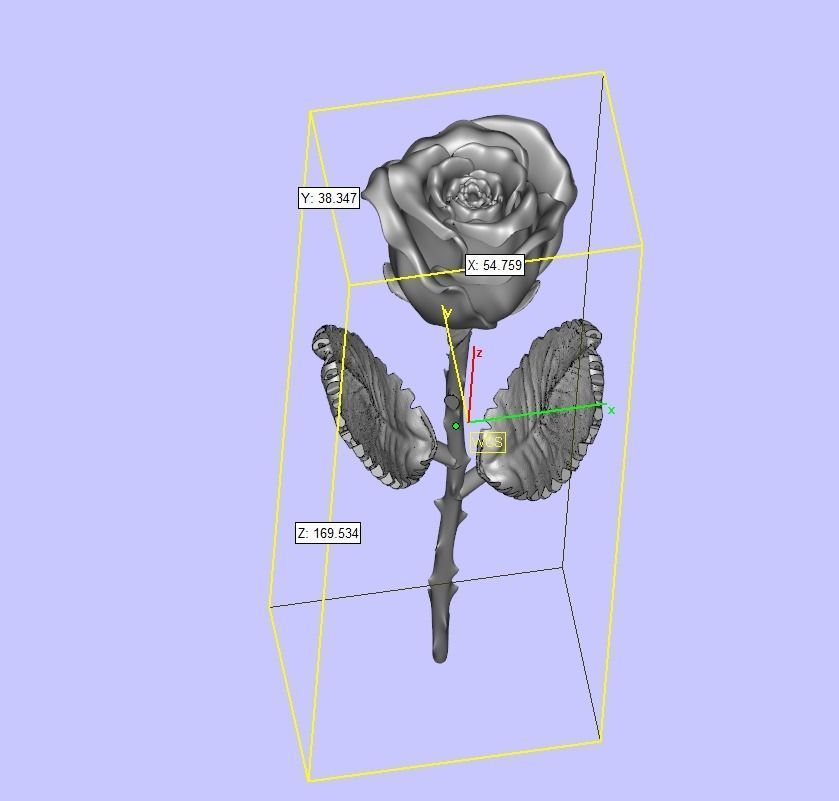Unique Rose Design Printable File In All 3d Machines 3D print model_1