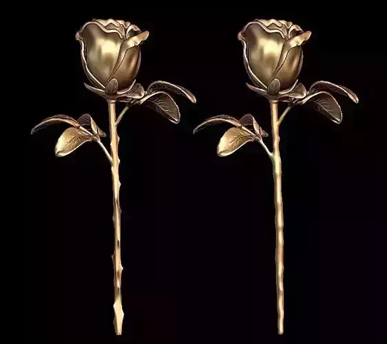Unique Rose Design Printable File In All 3d Machines 3D print model