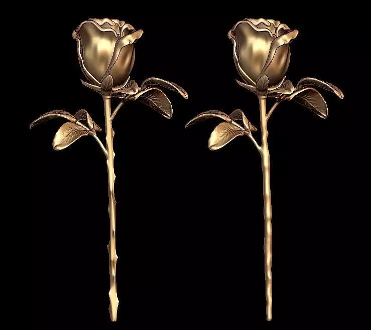 Unique Rose Design Printable File In All 3d Machines 3D print model_0