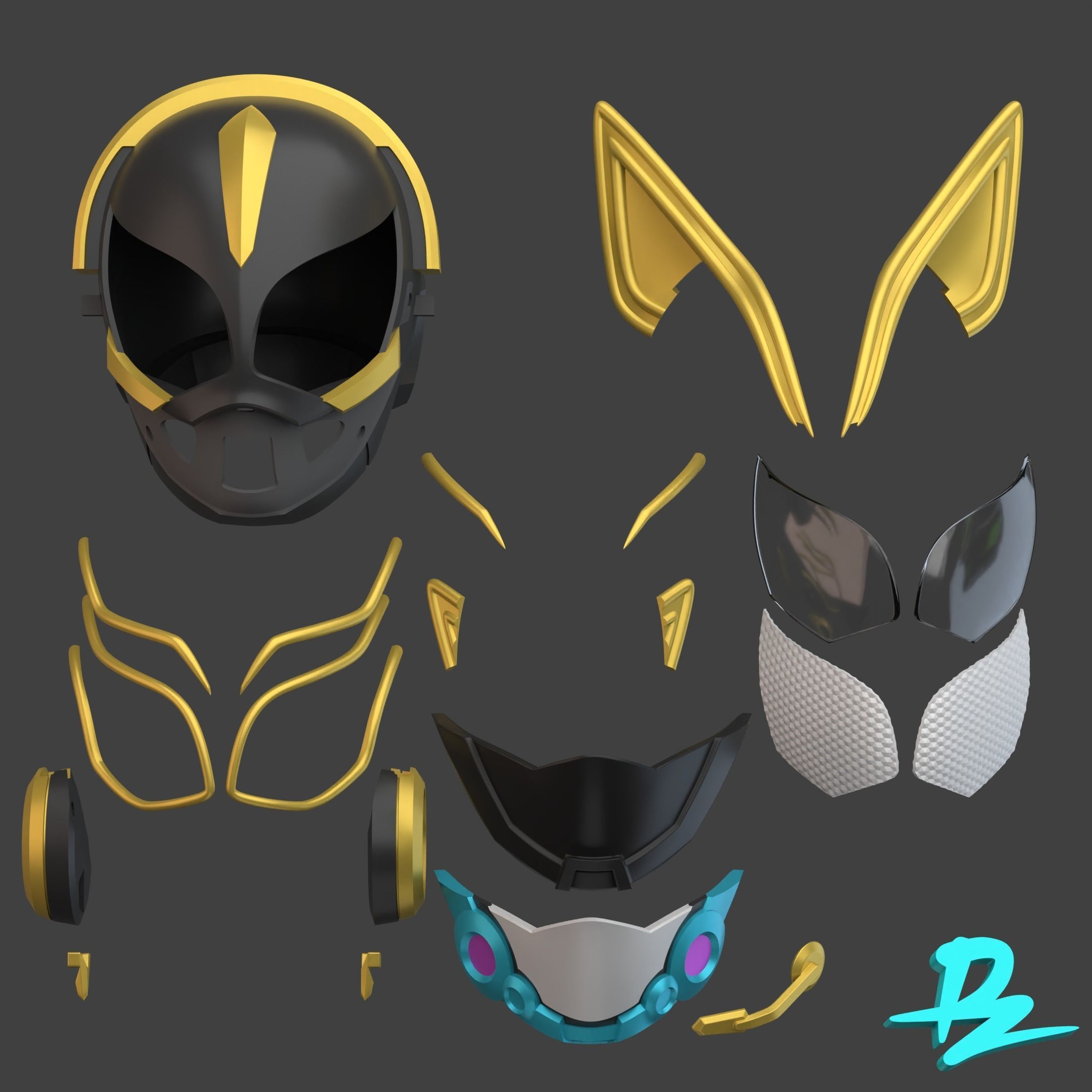 Kamen Rider Nago 3D print model_7