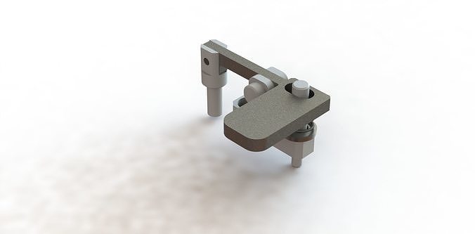 Indexador por Alavanca Lever Indexer 3D model