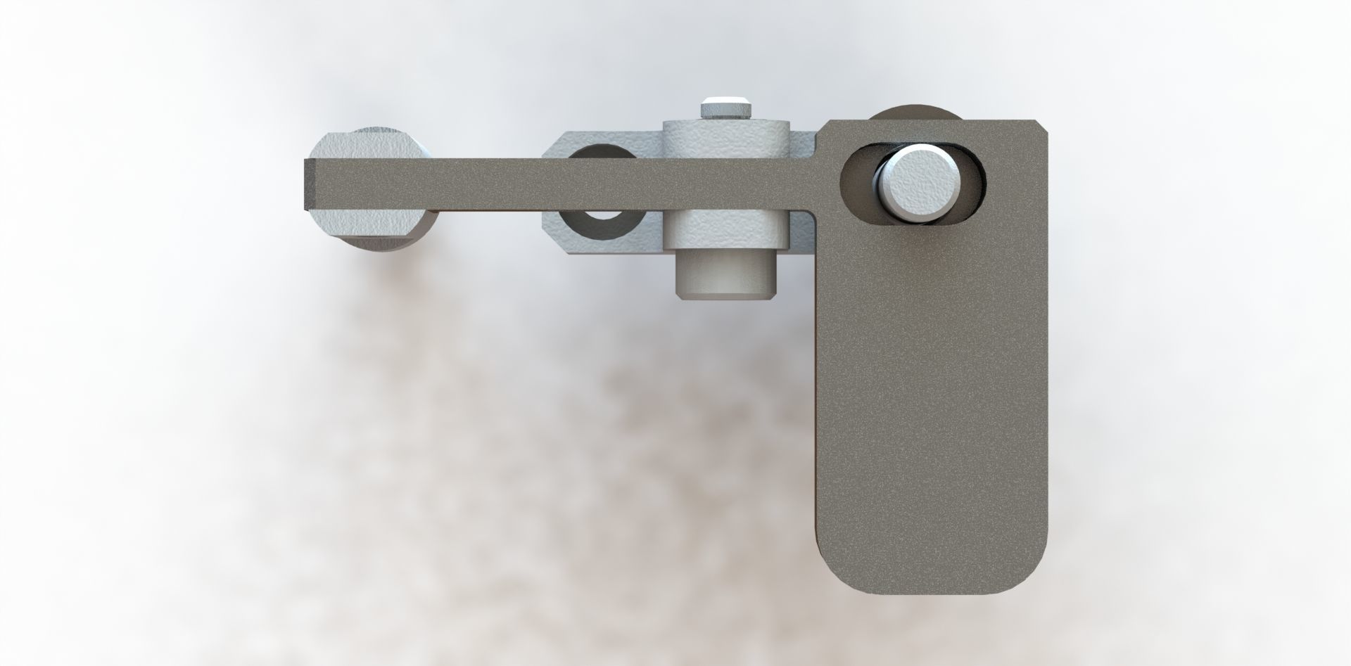 Indexador por Alavanca Lever Indexer 3D model_3