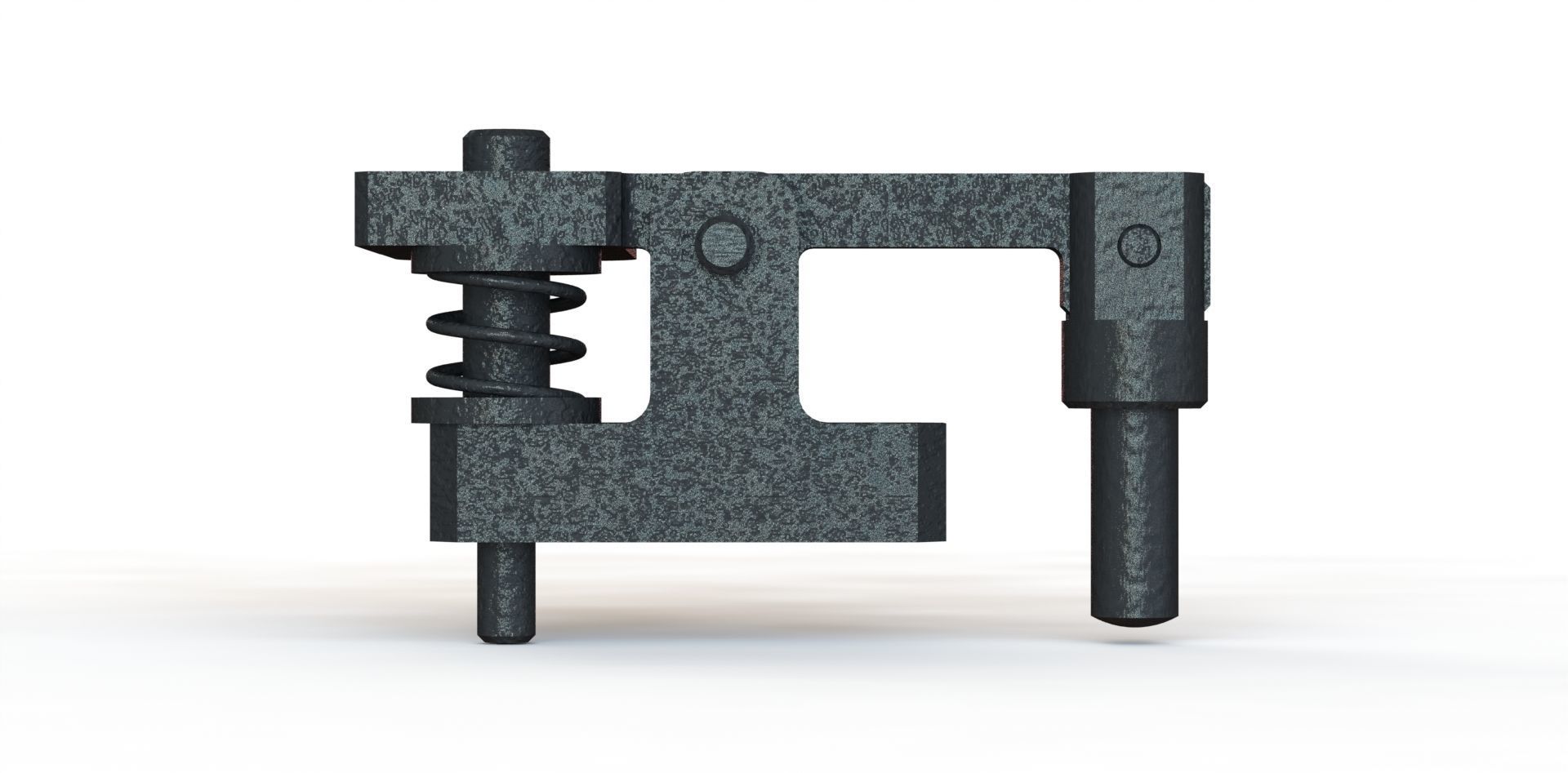 Indexador por Alavanca Lever Indexer 3D model_27