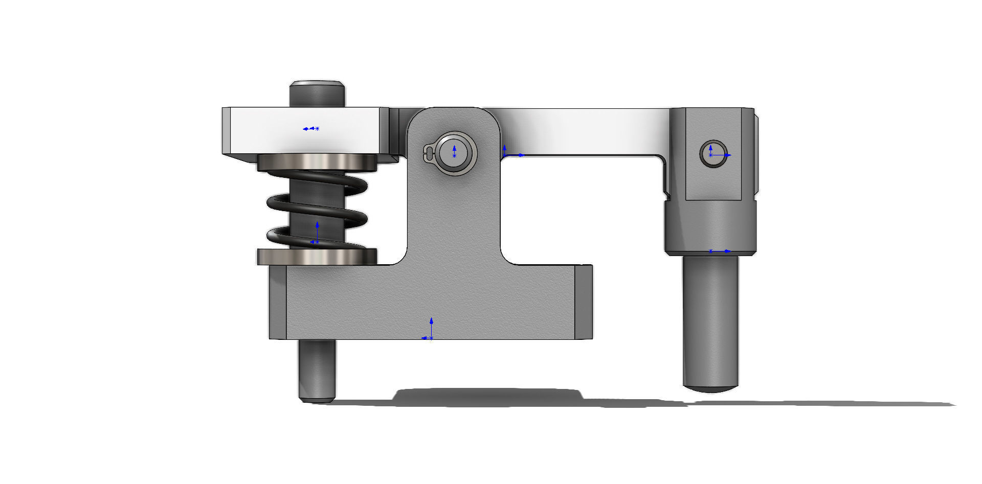 Indexador por Alavanca Lever Indexer 3D model_12