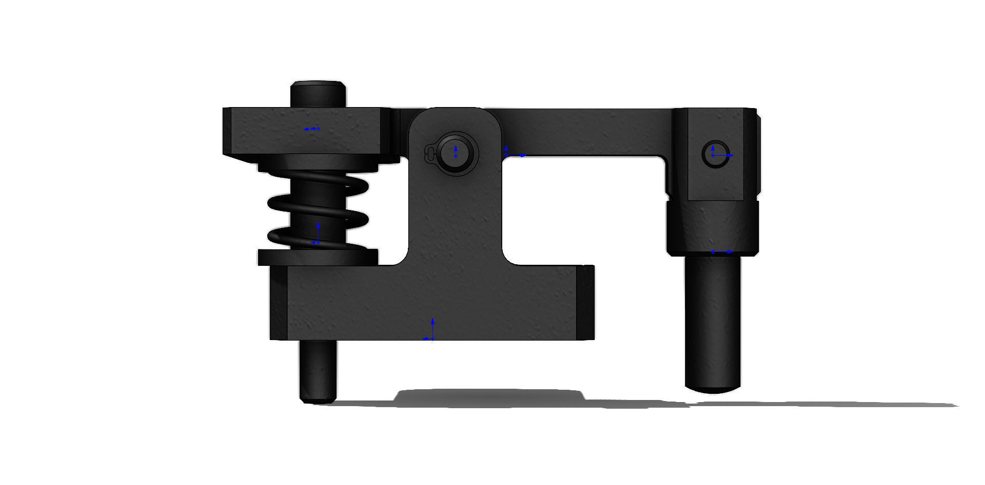 Indexador por Alavanca Lever Indexer 3D model_26