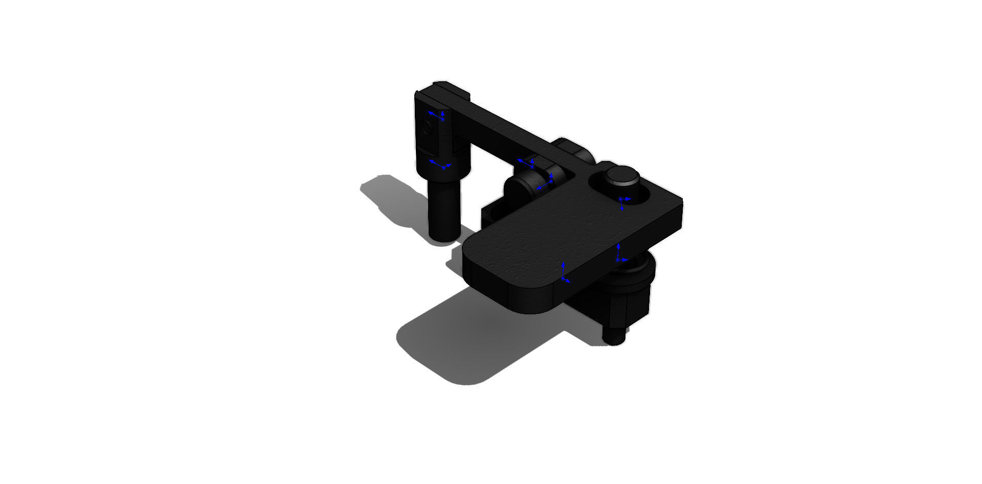 Indexador por Alavanca Lever Indexer 3D model_14