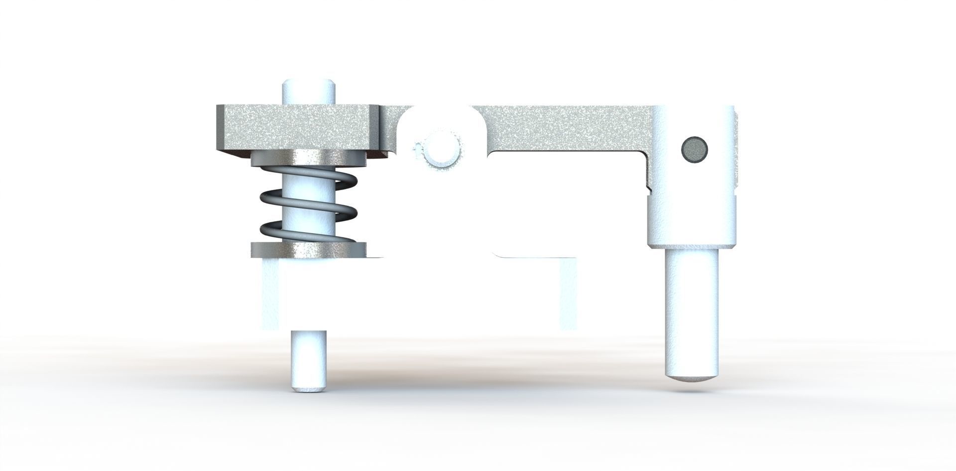 Indexador por Alavanca Lever Indexer 3D model_13