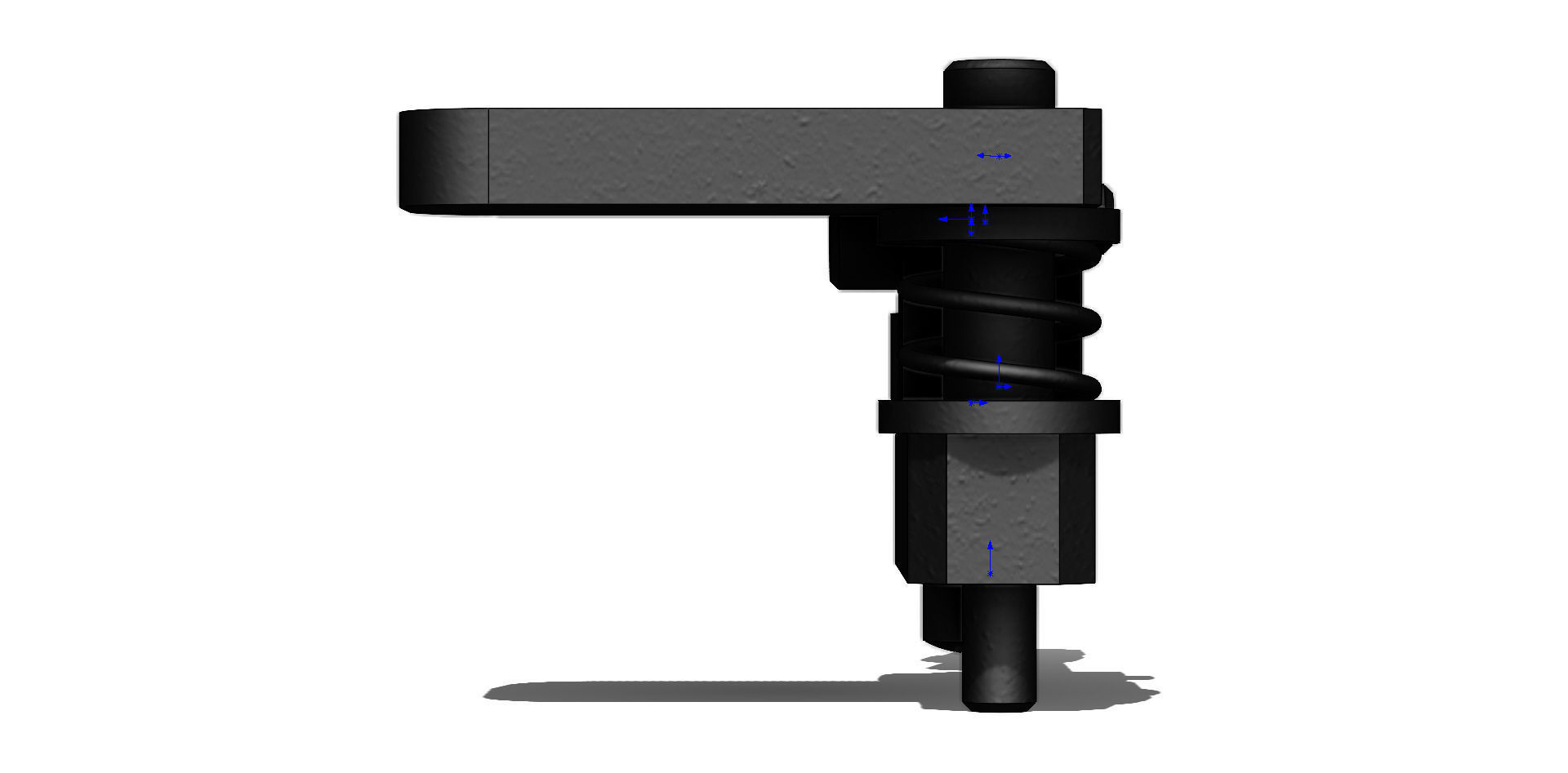 Indexador por Alavanca Lever Indexer 3D model_24