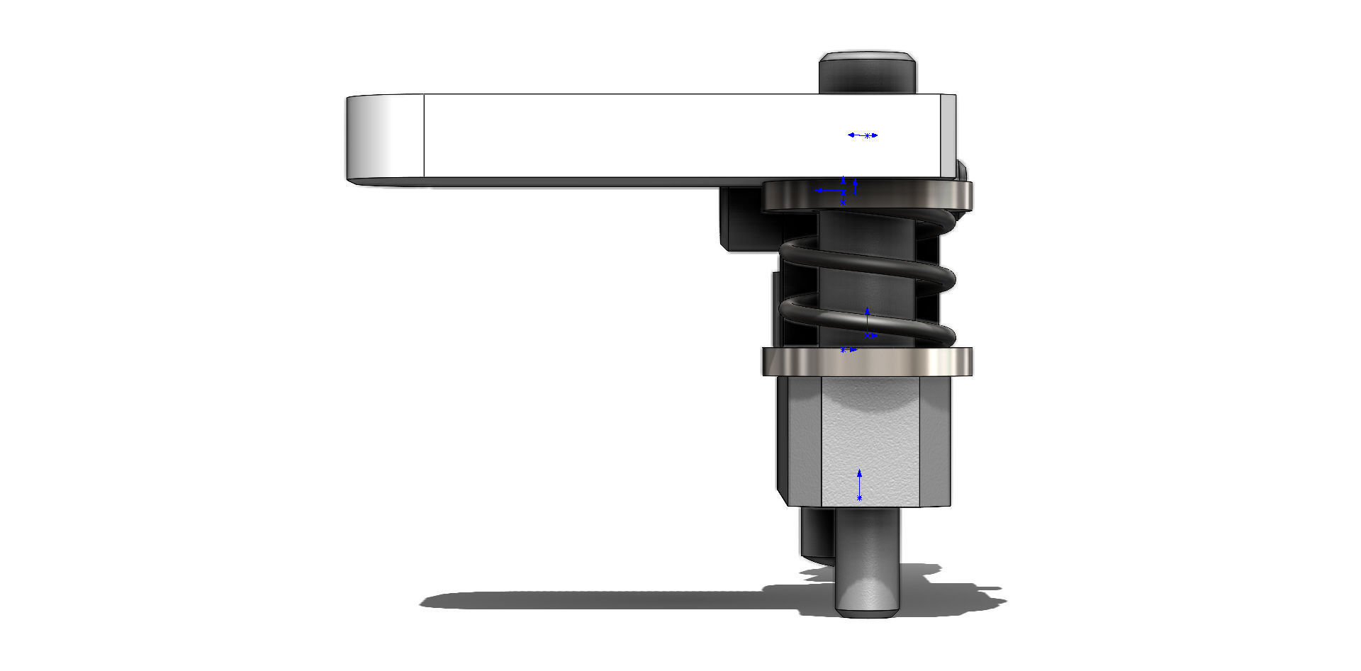 Indexador por Alavanca Lever Indexer 3D model_10
