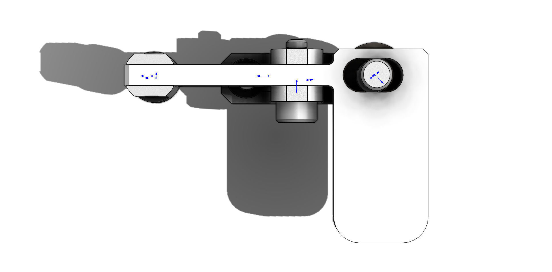 Indexador por Alavanca Lever Indexer 3D model_2