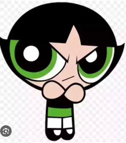 POWERPUFF GIRLS BUTTERCUP STATUE KEYCHAIN FOR 3D PRINT 3D print model