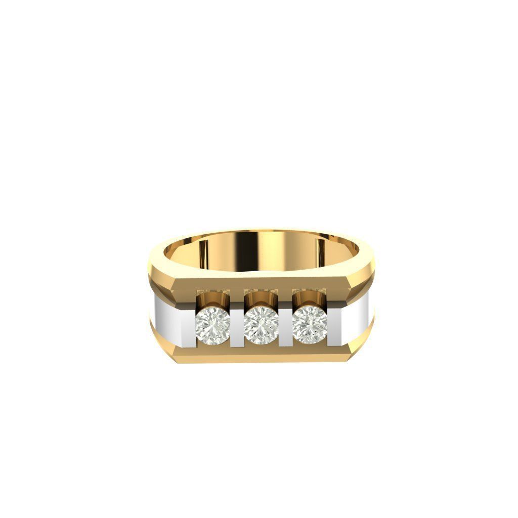 GENTS RING  3D print model_2