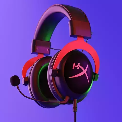 Hyper X Headset 3D model