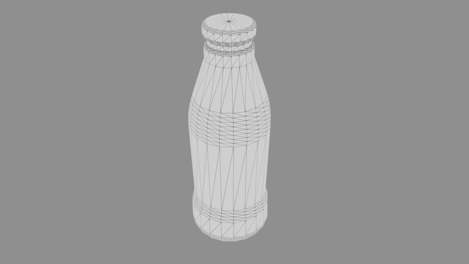 Bottle of water 3D Model 3D model_2