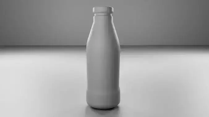 Bottle of water 3D Model