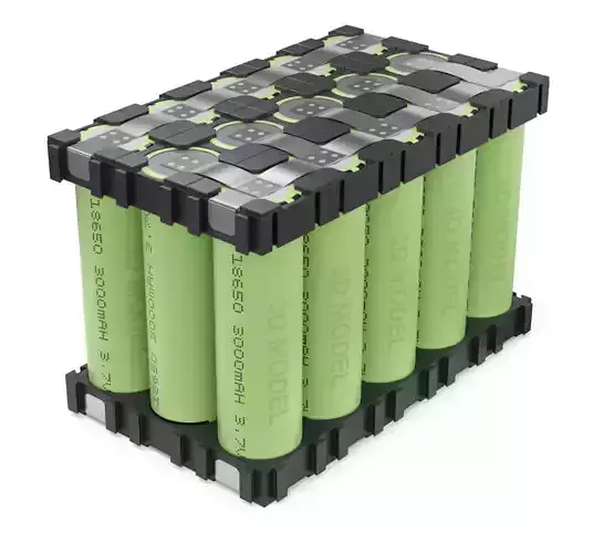 Customizable Battery Pack 3D model