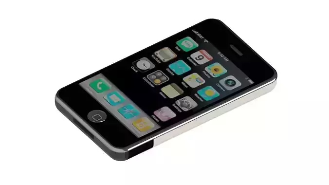 iPhone 2G 3D print model