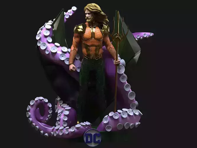 Aquaman 3D print model