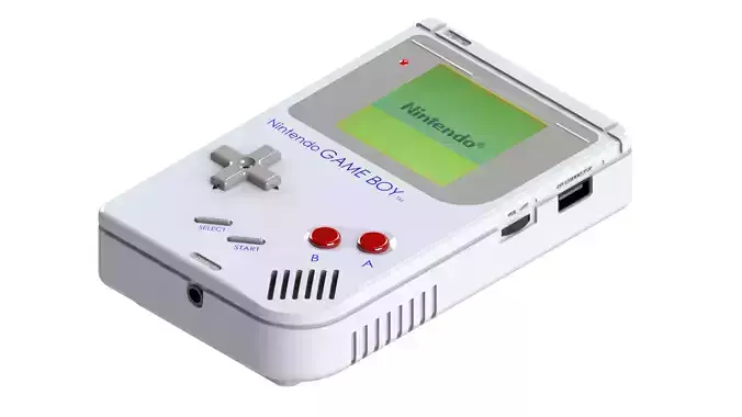 Nintendo Game Boy 3D print model