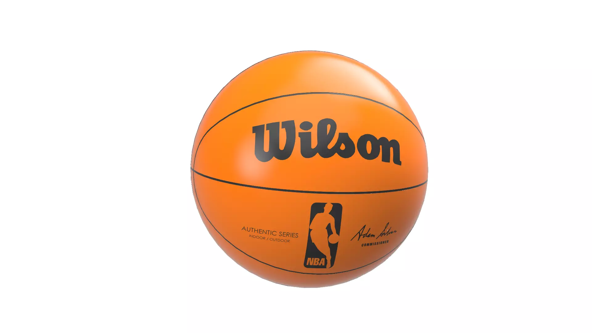 Basketball 3D print model_0