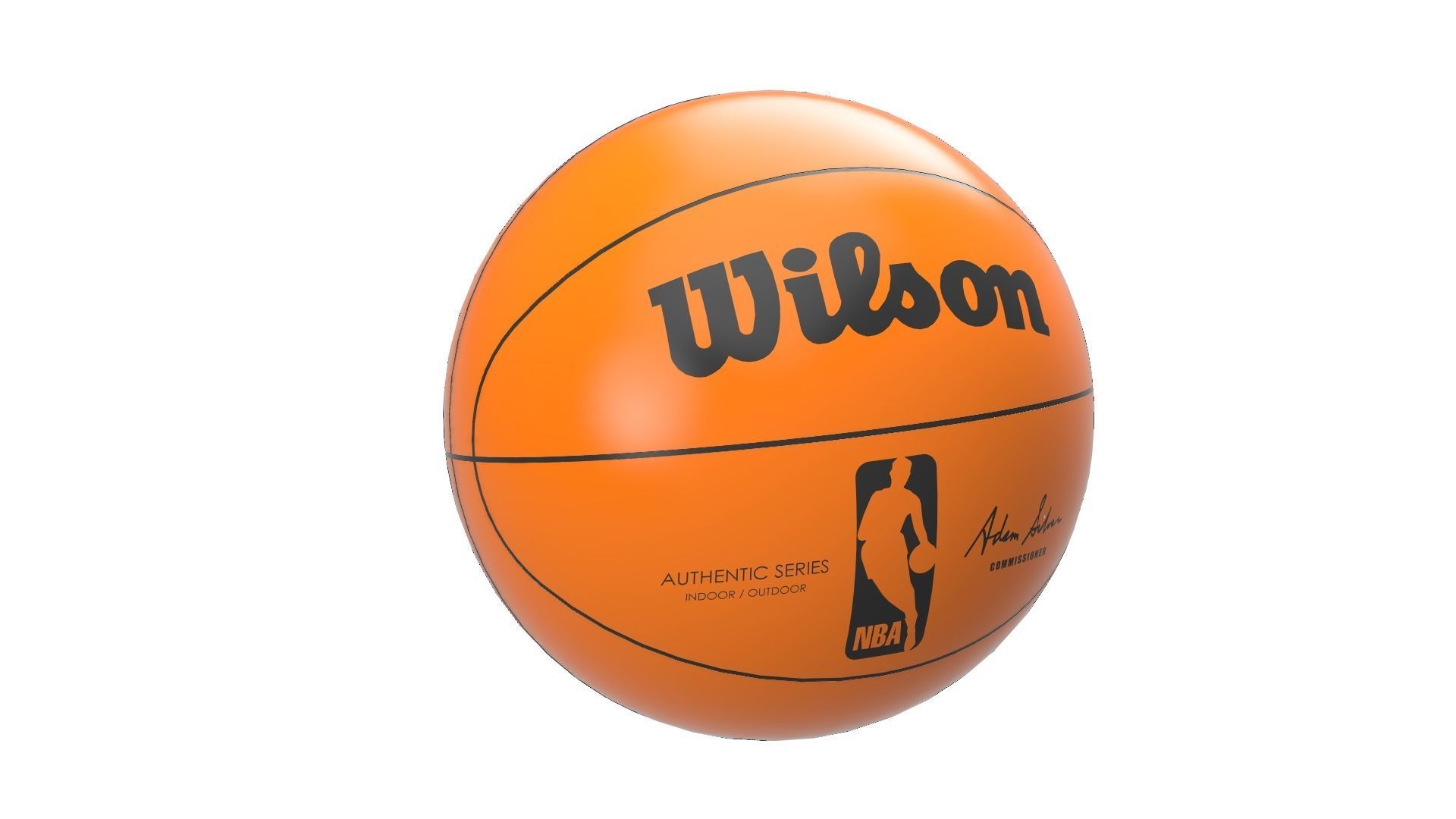 Basketball 3D print model_4