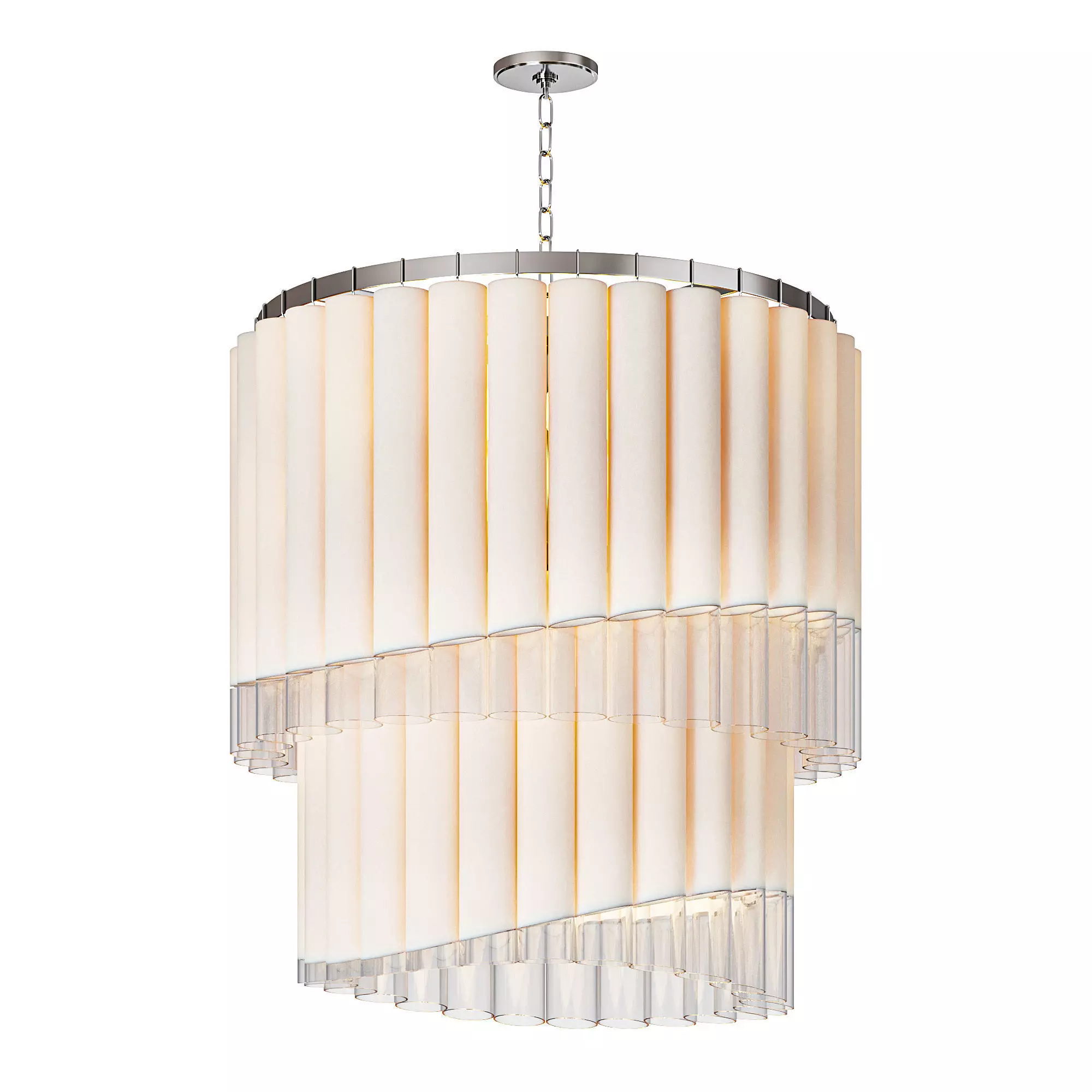 Tyrell Multi Tier Pendant By Hudson Valley Lighting 3D model_0