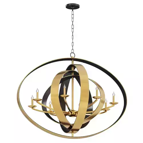 Luna Oval Chandelier by lightology