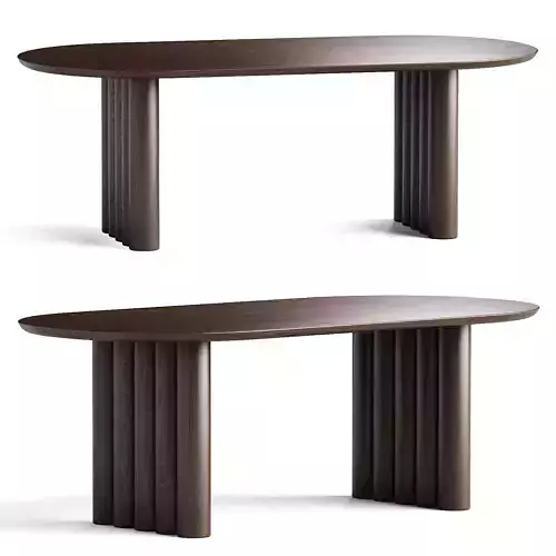 Contemporary Dining Table 3d model 