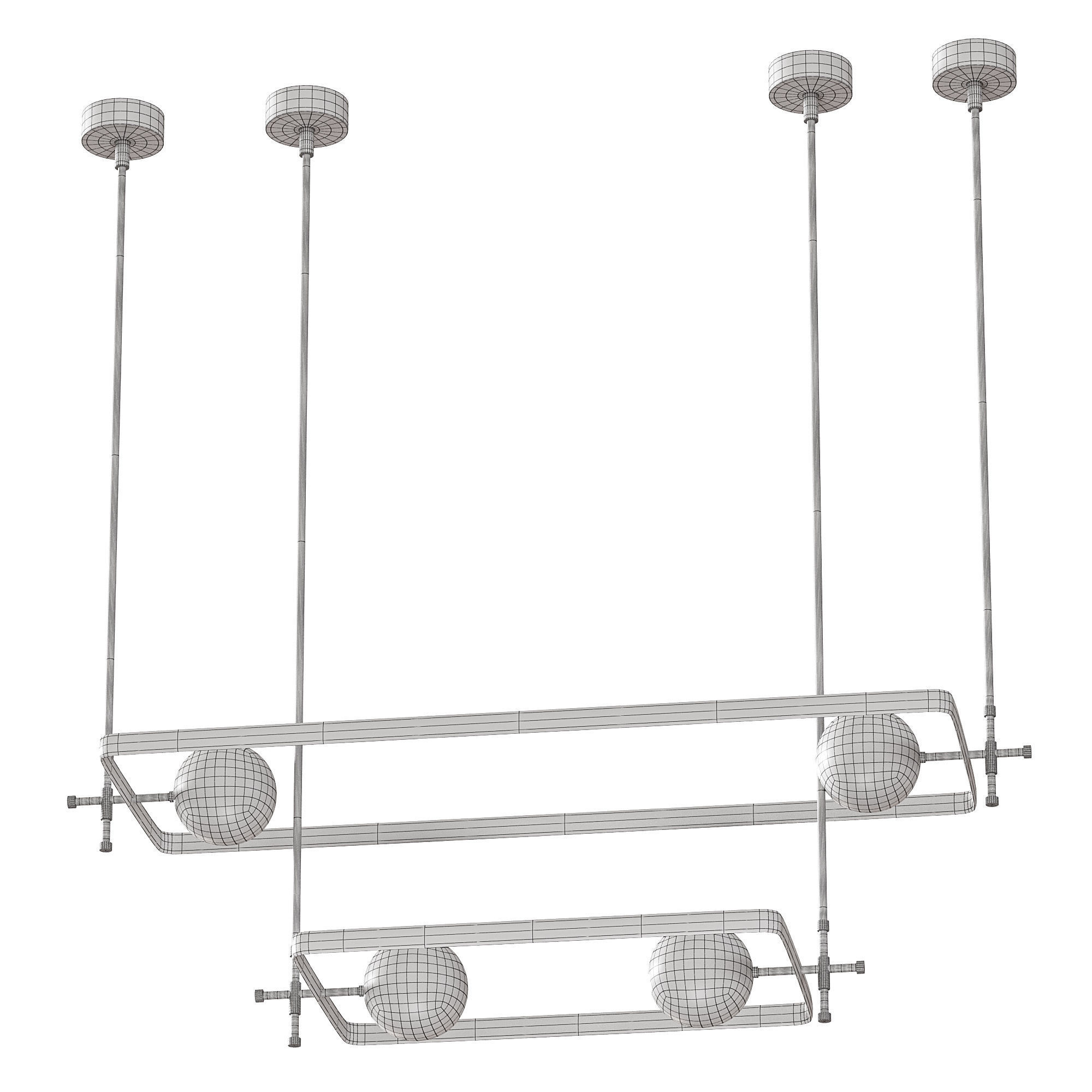 Roger Ceiling Lamp by Mezzo Collection 3D model_2