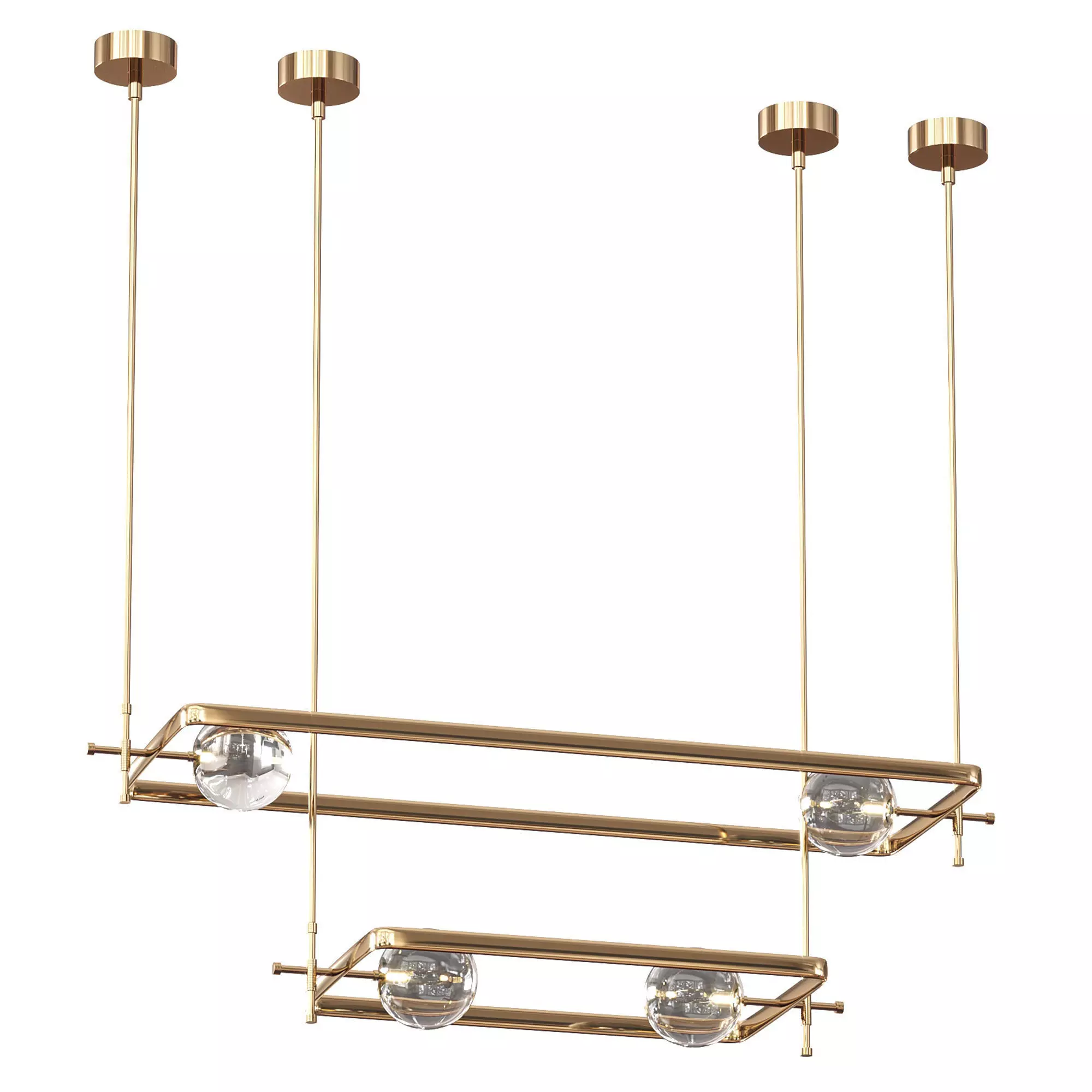 Roger Ceiling Lamp by Mezzo Collection 3D model_0