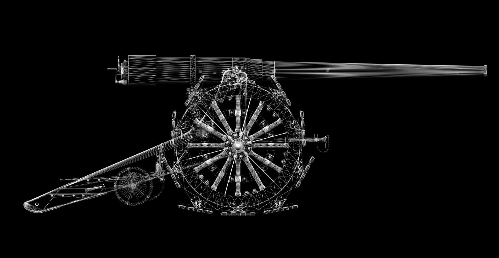 Cannon 149-35 3D model | CGTrader